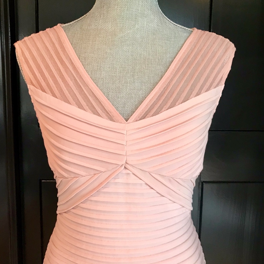 FREE SHIPPING Calvin Klein Pink Midi Dress